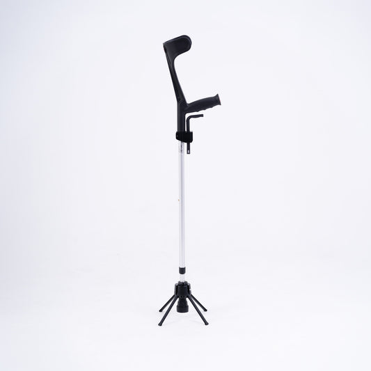 Forearm crutch including STEETS Steady Stand - 1 piece